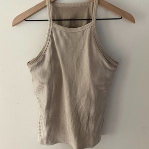 Klassy Network High Neck Brami in Sand